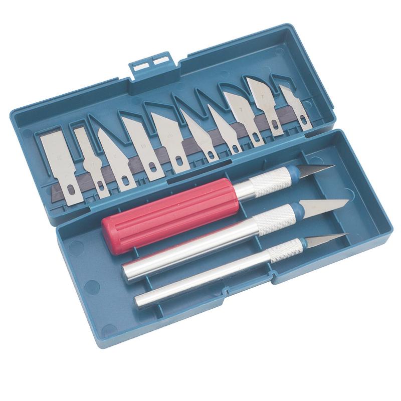 Craft Knife Set - 13피스 다기능 커터 조각 공예 칼