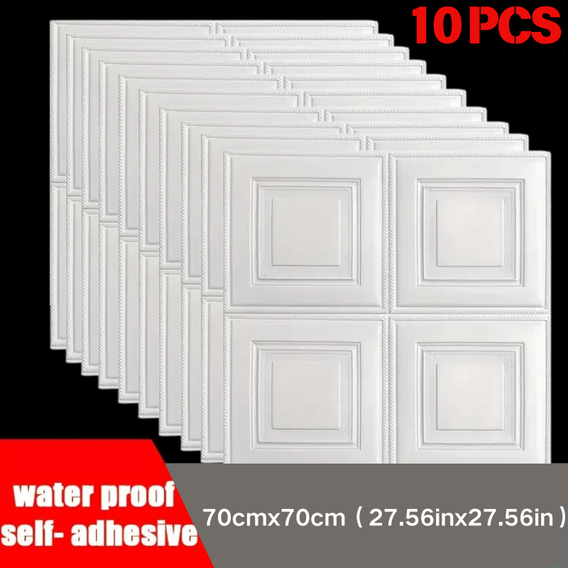 Eva Foam Sheet - 70*70cm 충돌 방지 방수 벽지 벽