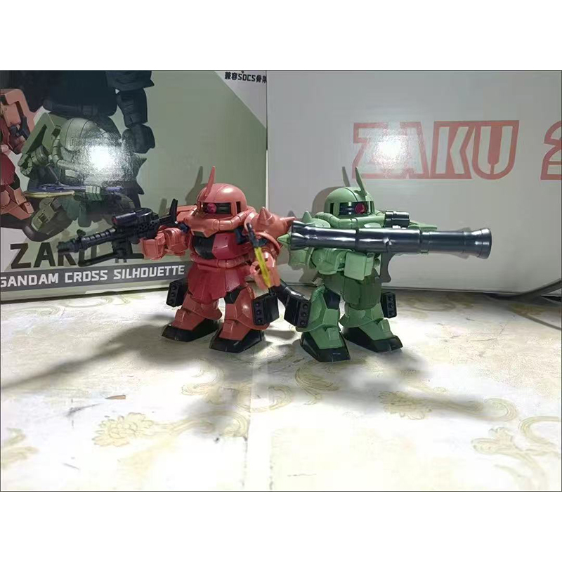 Bandai Gundam Hg - 맹산 모델 SDCS 대량 생산형 그린