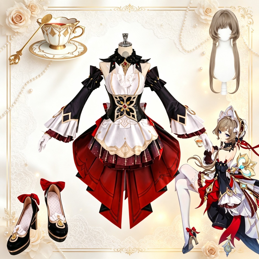 Prop Para Cosplay - Genshin Impact Sandrone 마리오네트 코스프레 의상