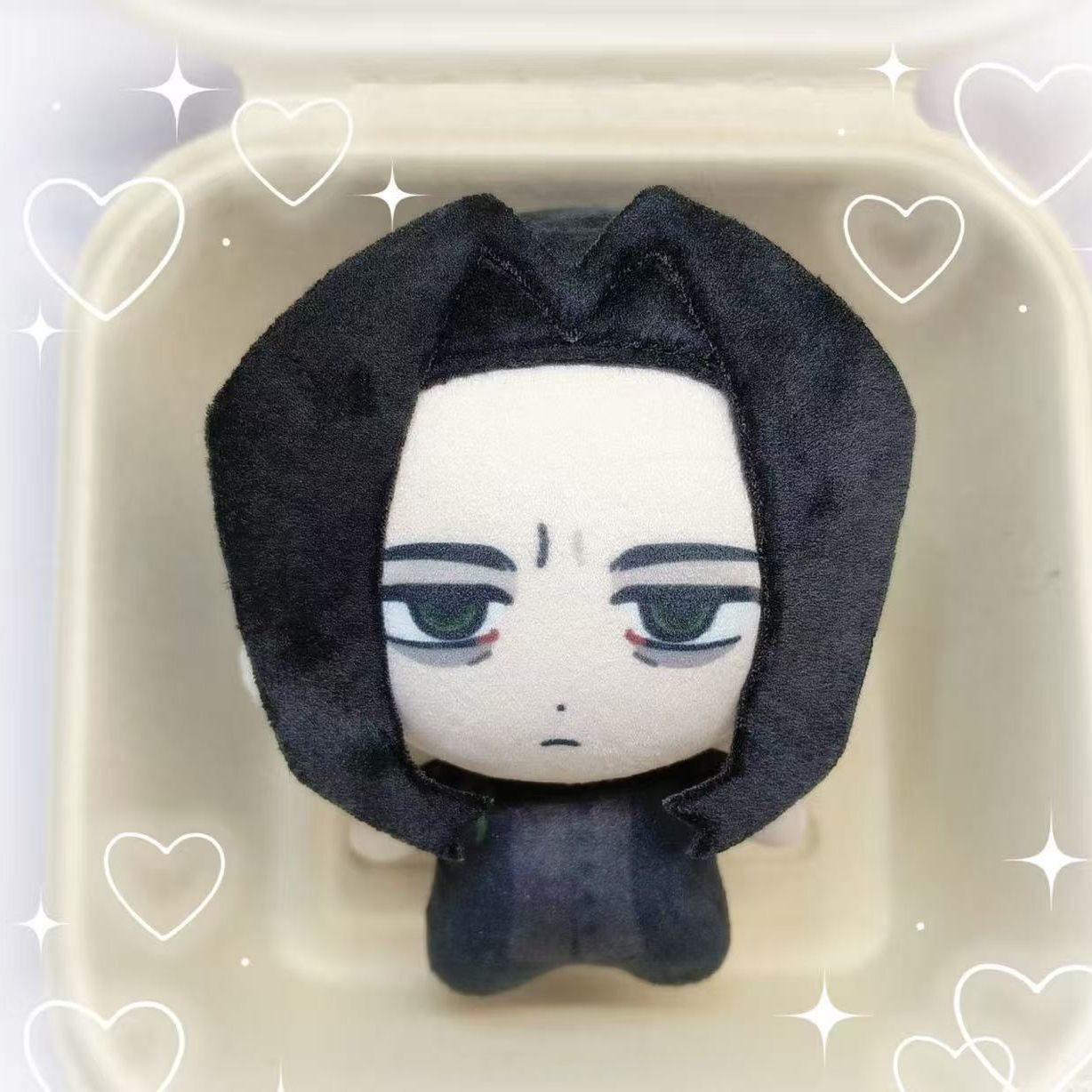 Cosplay Plushie Prop - 10cm 애니메이션 세베루스 스네이프 플러시 인형