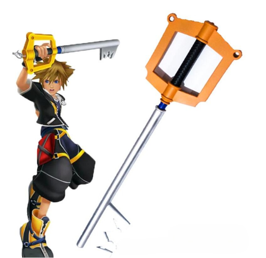88cm 킹덤 하츠 골드 키: 소라 키 키블레이드 검  - Keyblade Cosplay Prop 리뷰 및 가격