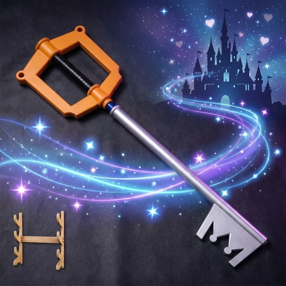 킹덤 하츠 33인치 86cm 키블레이드 스타일 플라스틱 - Keyblade Cosplay Prop 리뷰 및 가격