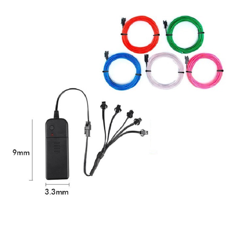 5 in 1 글로우 와이어 케이블 LED 네온 크리스마 - Led El Wire 리뷰 및 가격