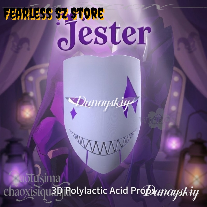 DUNAYSKIY%^& 코스프레 제스터 퍼플 패턴 광대 - Cosplay Prop Pattern 리뷰 및 가격