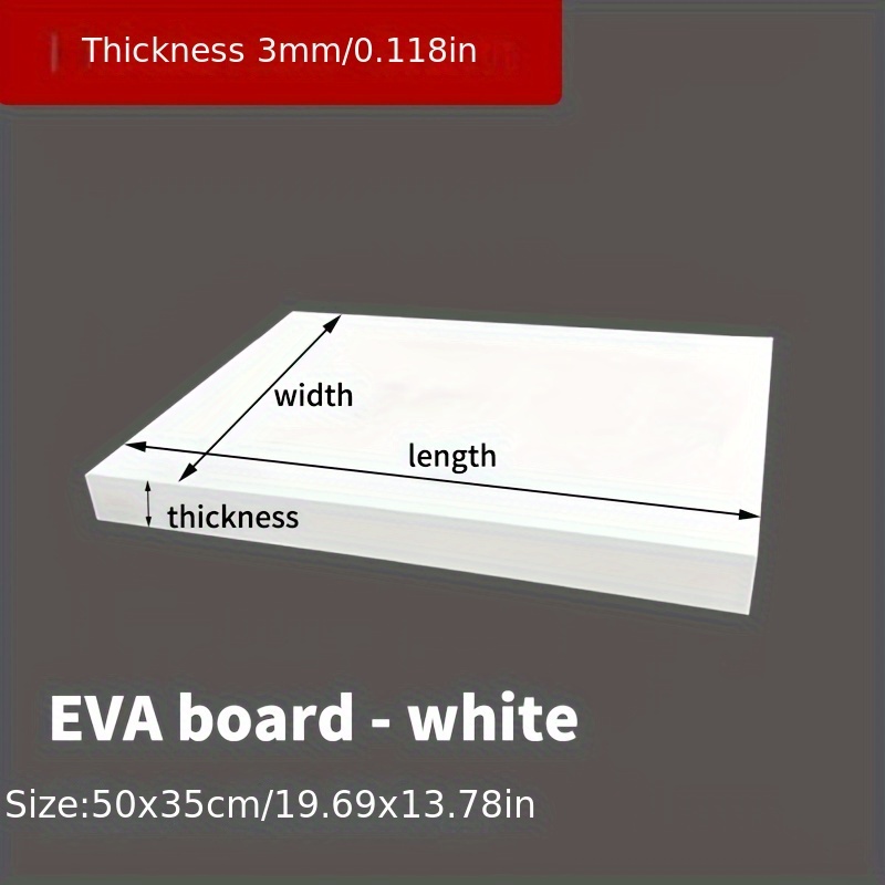 EVA 폼보드 14x39인치, 3mm-10mm 두께의  - Cosplay Props Eva Foam 리뷰 및 가격
