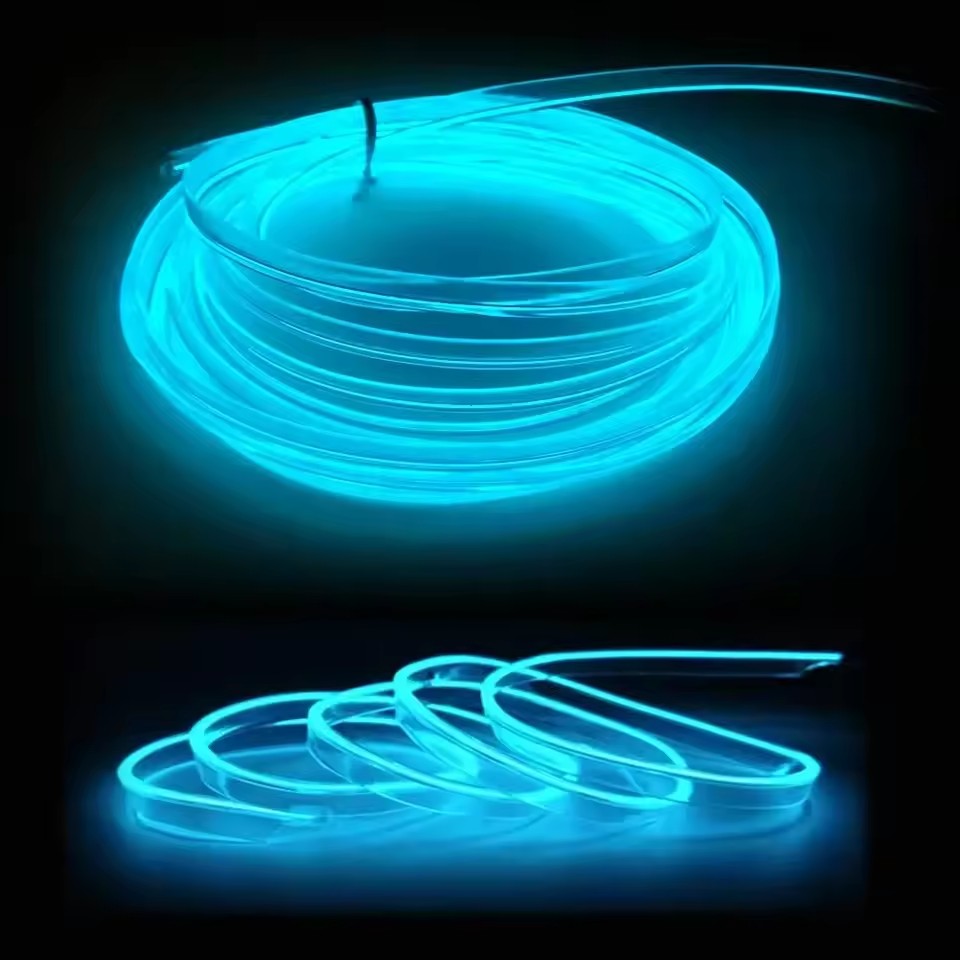 5M 자동차 실내 LED 스트립 라이트 네온 EL 배선 - Led El Wire 리뷰 및 가격