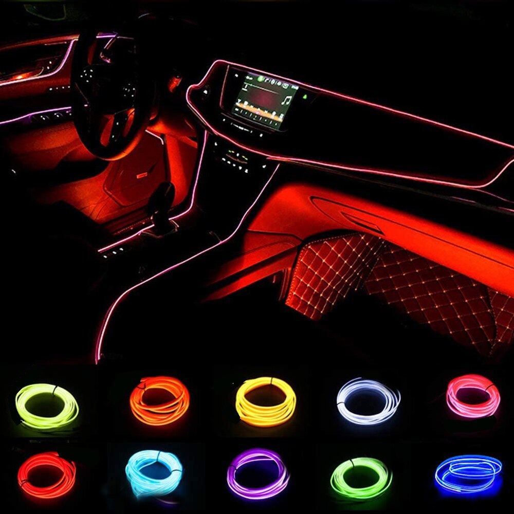 1M/3M/5M USB LED 주변 조명 자동차 LED - Led El Wire 리뷰 및 가격