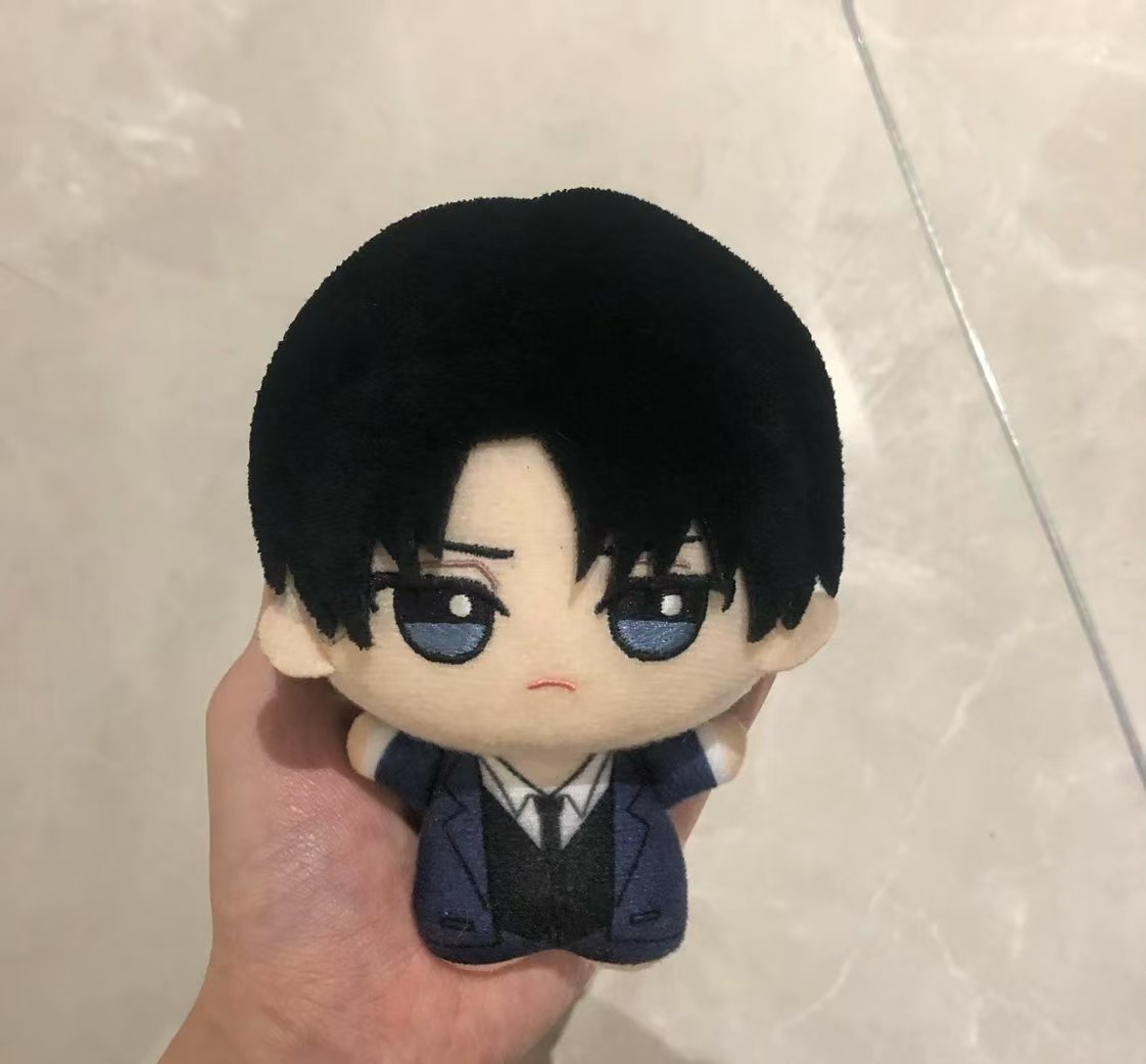10cm 레비 아커만 플러시 인형 애니메이션 피규어 코 - Cosplay Plushie Prop 리뷰 및 가격