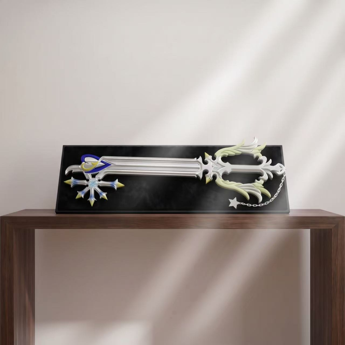 88cm 실제 크기 킹덤 하츠 나무 키블레이드 실버 블 - Keyblade Cosplay Prop 리뷰 및 가격