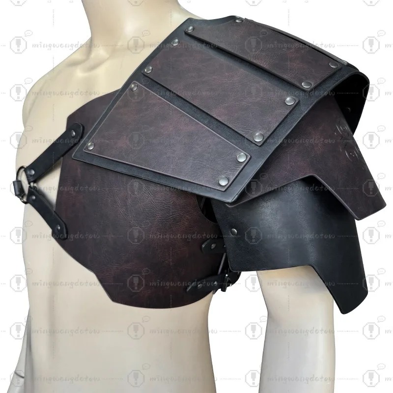중세풍 일방 어깨 갑옷 북유럽 스타일 바이킹 어깨 갑옷 - Cosplay Props 리뷰 및 가격