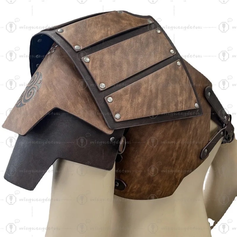 중세풍 일방 어깨 갑옷 북유럽 스타일 바이킹 어깨 갑옷 - Cosplay Props 리뷰 및 가격