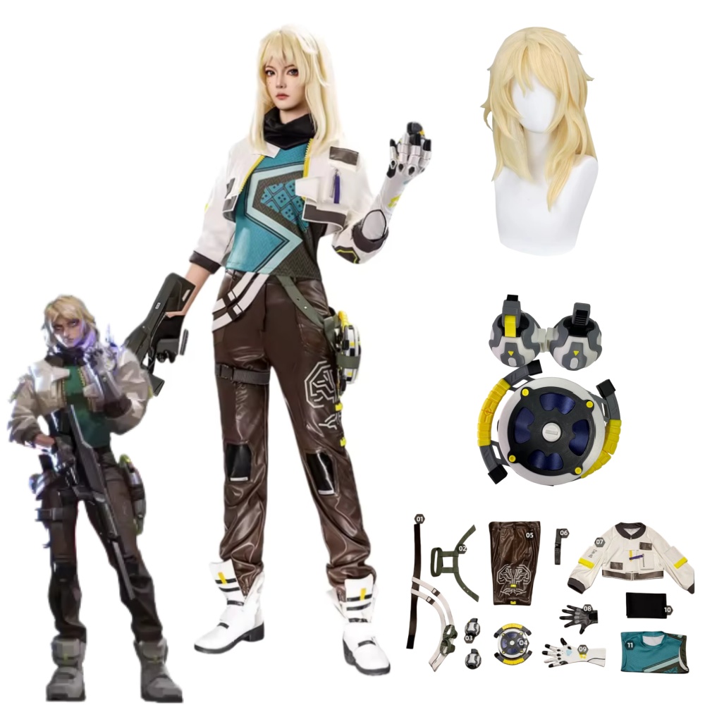 데드락 코스프레 의상 소품 발로란트 데드락 의상 복장  - Cosplay Props 리뷰 및 가격