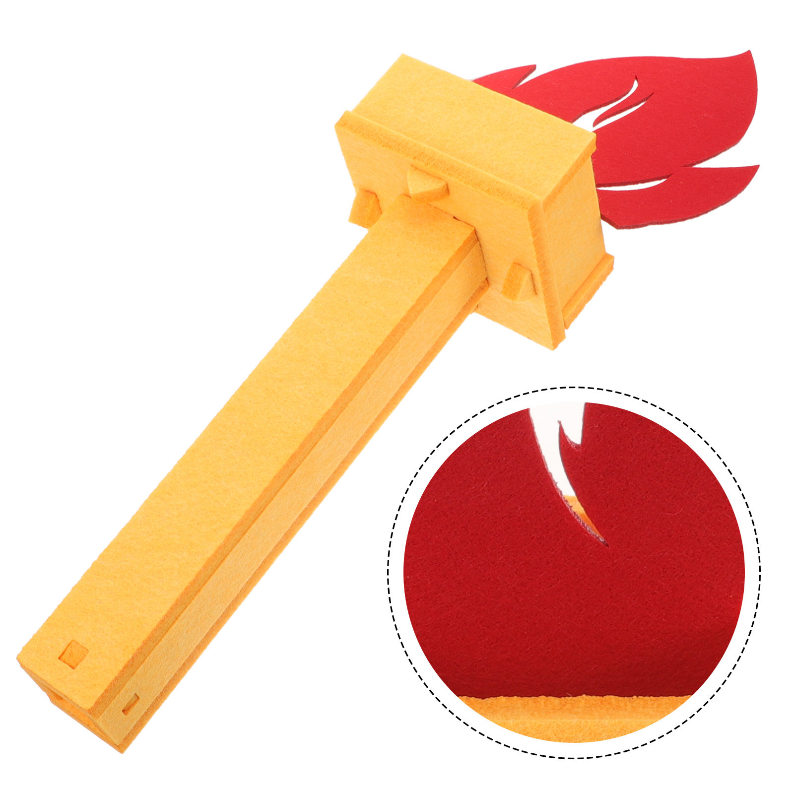 3D 토치 소품 학교 스포츠 행사 입학식용 경량 무화염 - Cosplay Flame Prop 리뷰 및 가격
