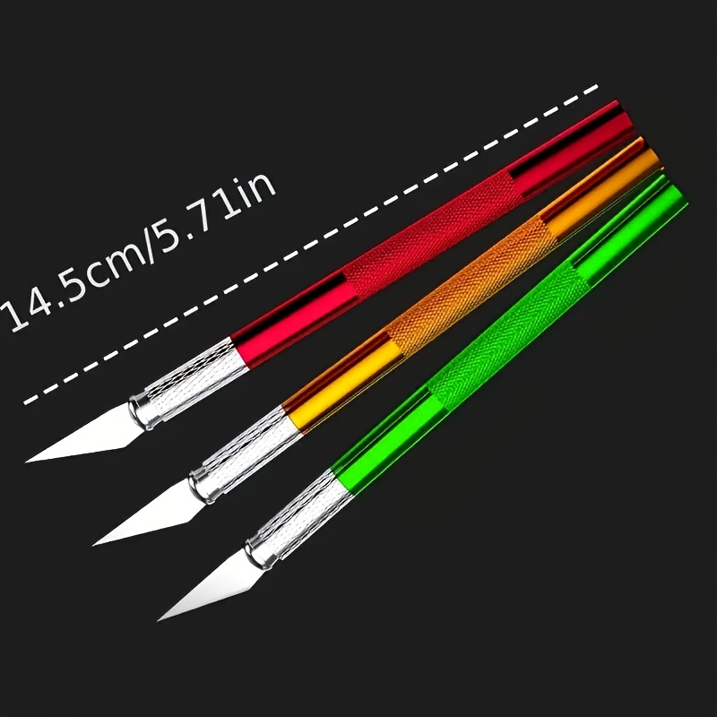 13pcs 알루미늄 합금 조각 칼 세트, 종이 공예,  - Craft Knife Set 리뷰 및 가격
